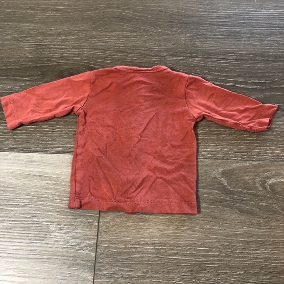 Kate Quinn Baby Bamboo Collection Unisex Kids Orange Long Sleeve Size 0-3 Months - Picture 9 of 9